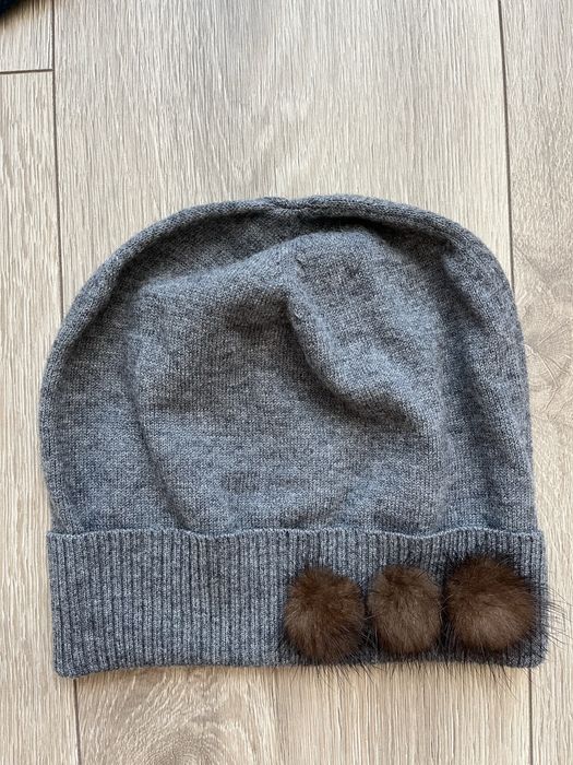 Шапка шерсть кашемір