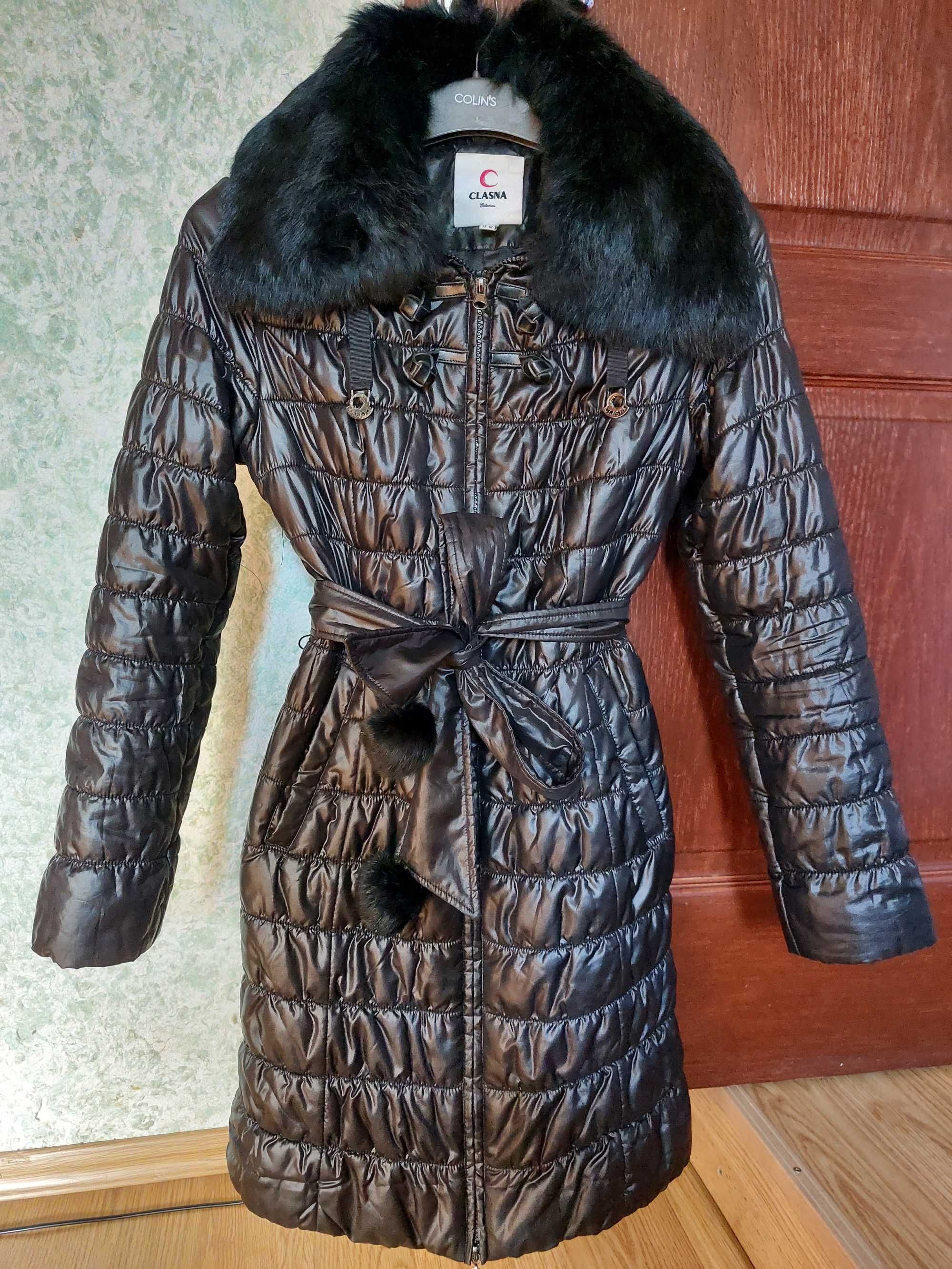 Куртка натуральный мех, размер 42
