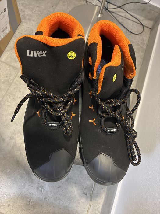 Buty wysokie robocze uvex