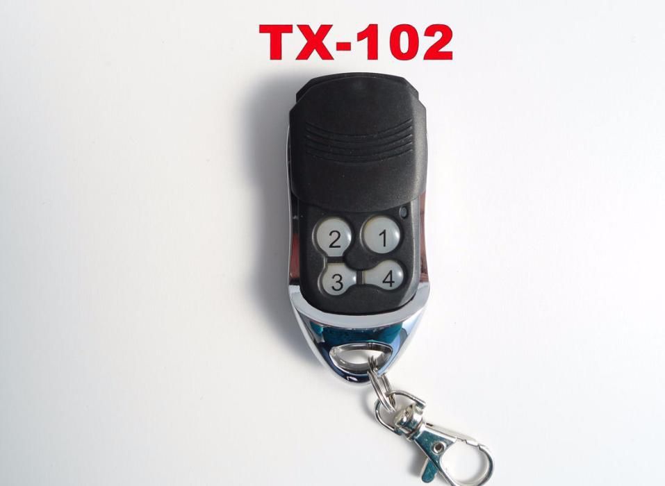 Comandos de portão de garagem - Rolling Code - TX102 433MHz