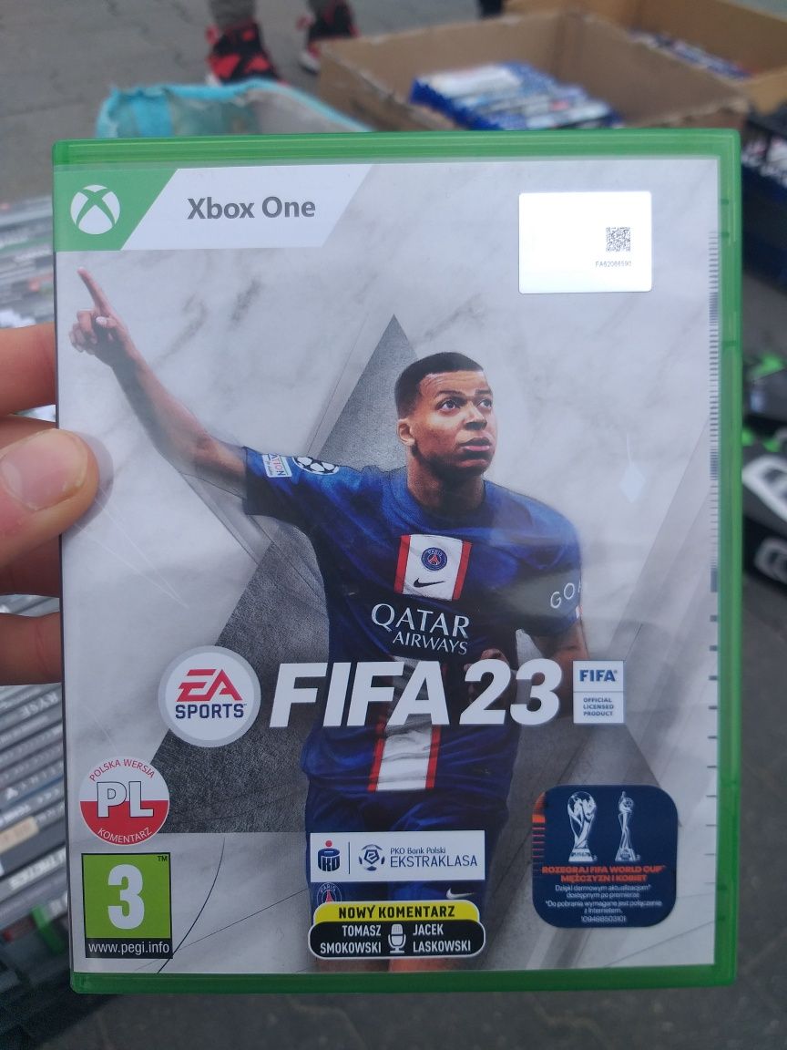 Gra Fifa 23 Xbox One fifa FIFA pudełkowa na konsole piłkarska PL