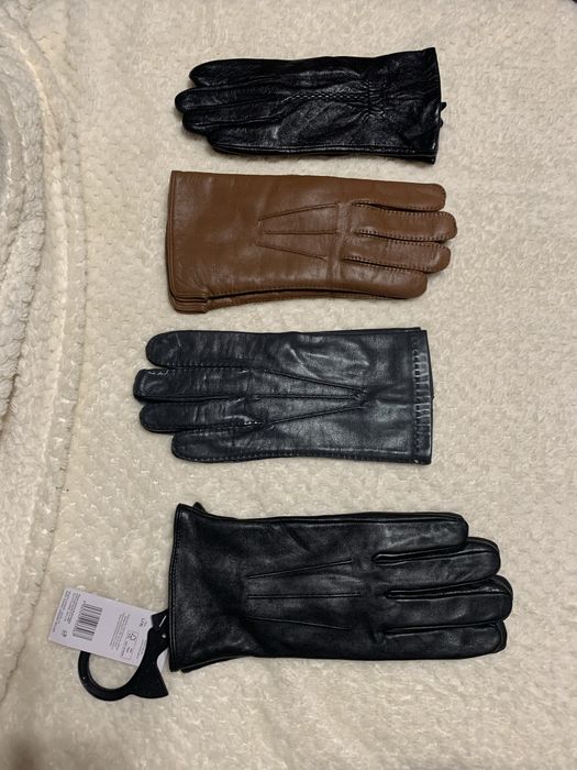 Перчаткі шкіряни чоловічи