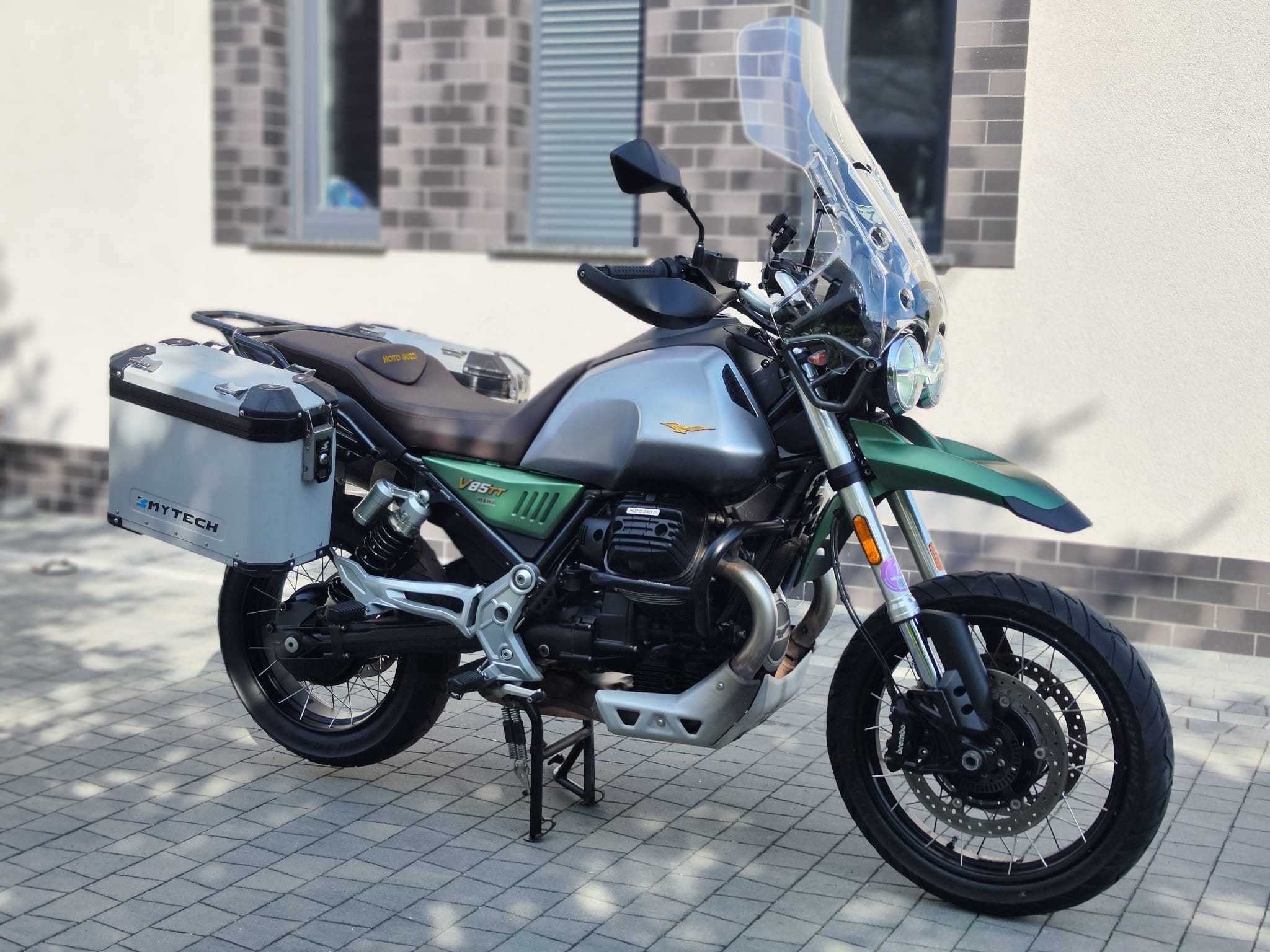 Moto Guzzi V85 TT Centenario 2021 r Kufry Serwis 1 Właściciel Raty