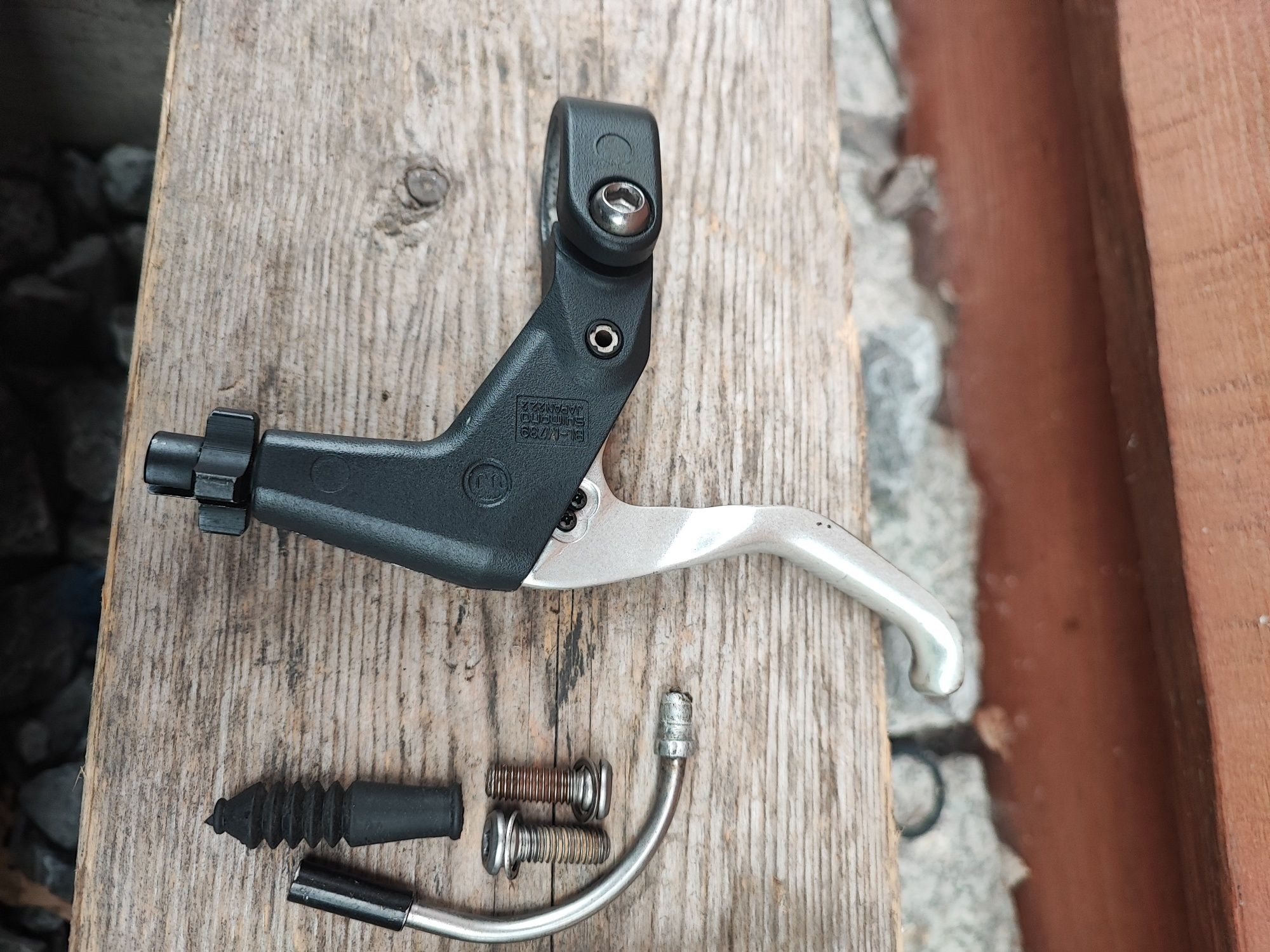 Klamka i hamulec vbrake Shimano Deore XT M739 Retro MTB