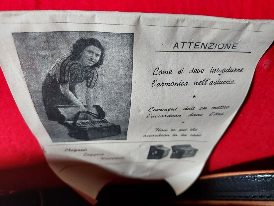 Acordeao Settimio Soprani