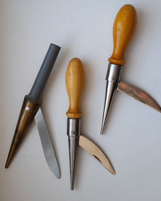 Нож для заточки трубчатых сверл из СССР.