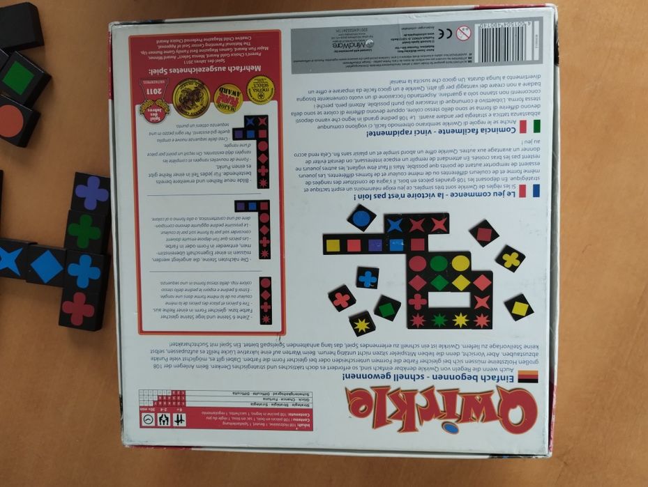 Gra Qwirkle drewniana