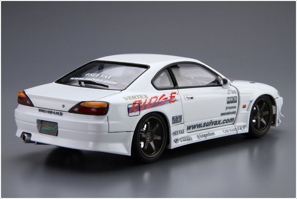 Aoshima 05838 Vertex S15 Silvia '99 (Nissan) 1/24 Model do sklejania