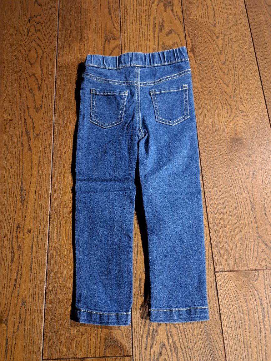 Spodnie jeansy z jednorożcem Sinsay r. 104 - nowe