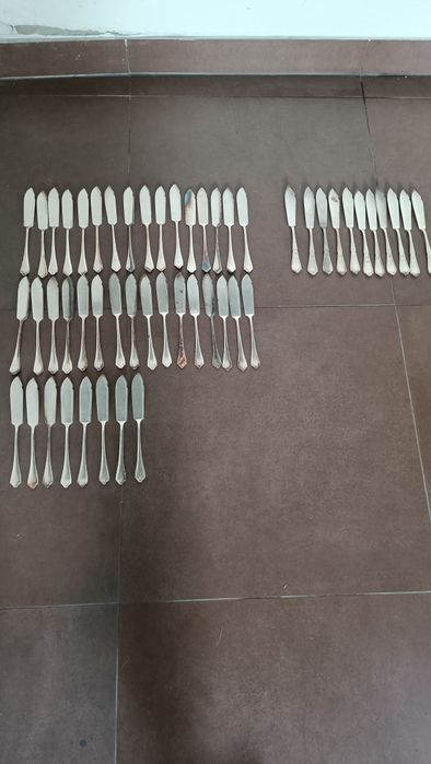 Posrebrzane sztućce Kruppa oraz Wellnera .