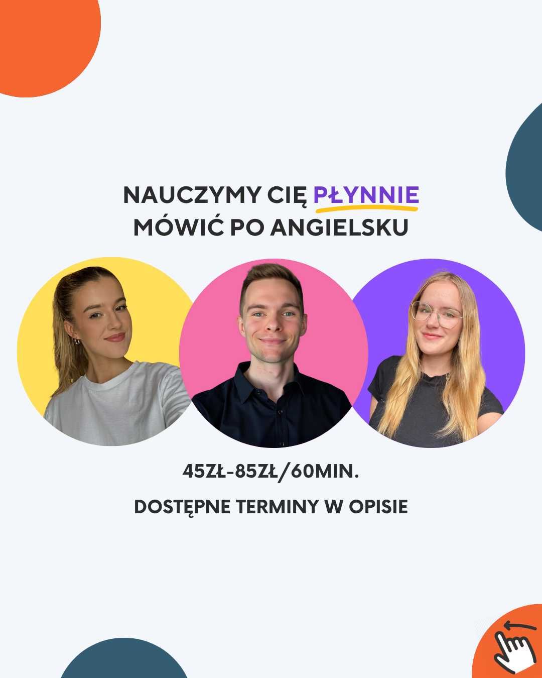 Zajęcia / korepetycje z języka angielskiego online. Fv
