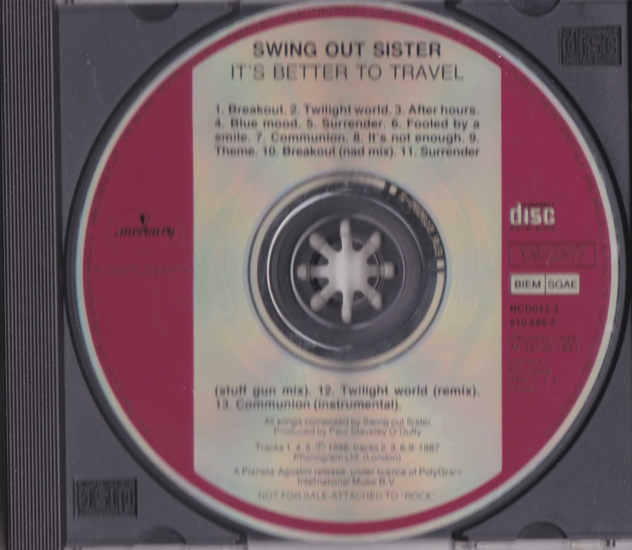 Swing Out Sister – It's Better To Travel