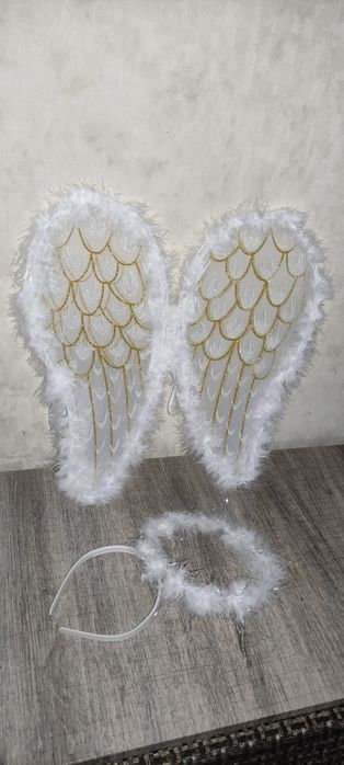 Набори з крилами для маленьких фей,піряві крила ангелів, кажанів,