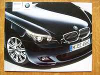 BMW seria 5 Special Edition / E60 & E61 * prospekt 2008 stan BDB