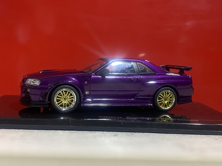 Nissan skiline gtr r34  IXO  1/43