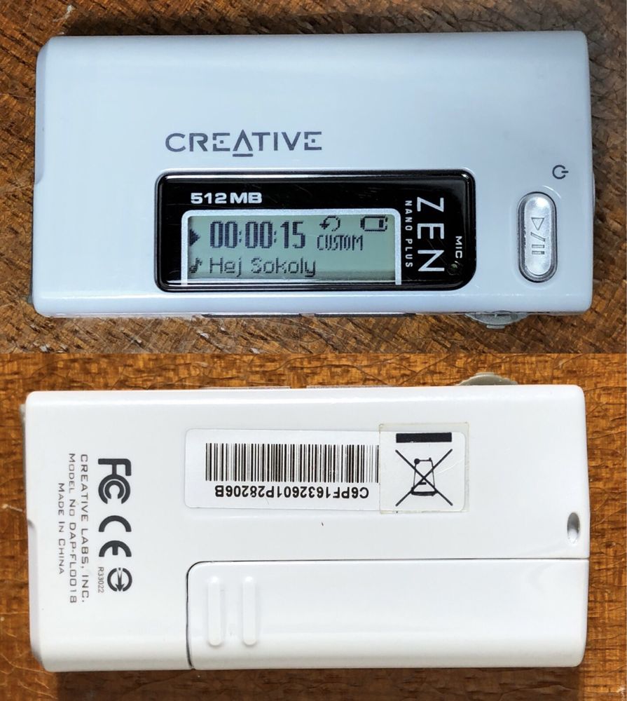 Kompletny topowy odtwarzacz MP3 Creative ZEN Nano Plus 512 MB radio !!