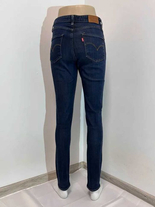 Levis damskie jeansy W27 skinny high rise ciemne vintage Y2K hit
