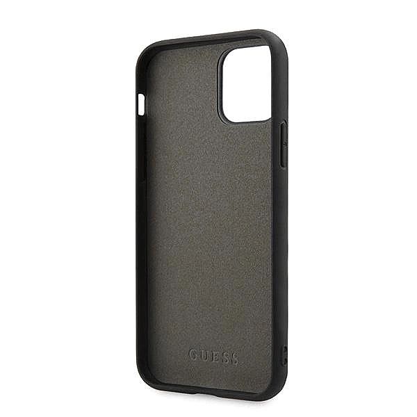 Etui Guess Iridescent na iPhone 11 Pro - srebrne