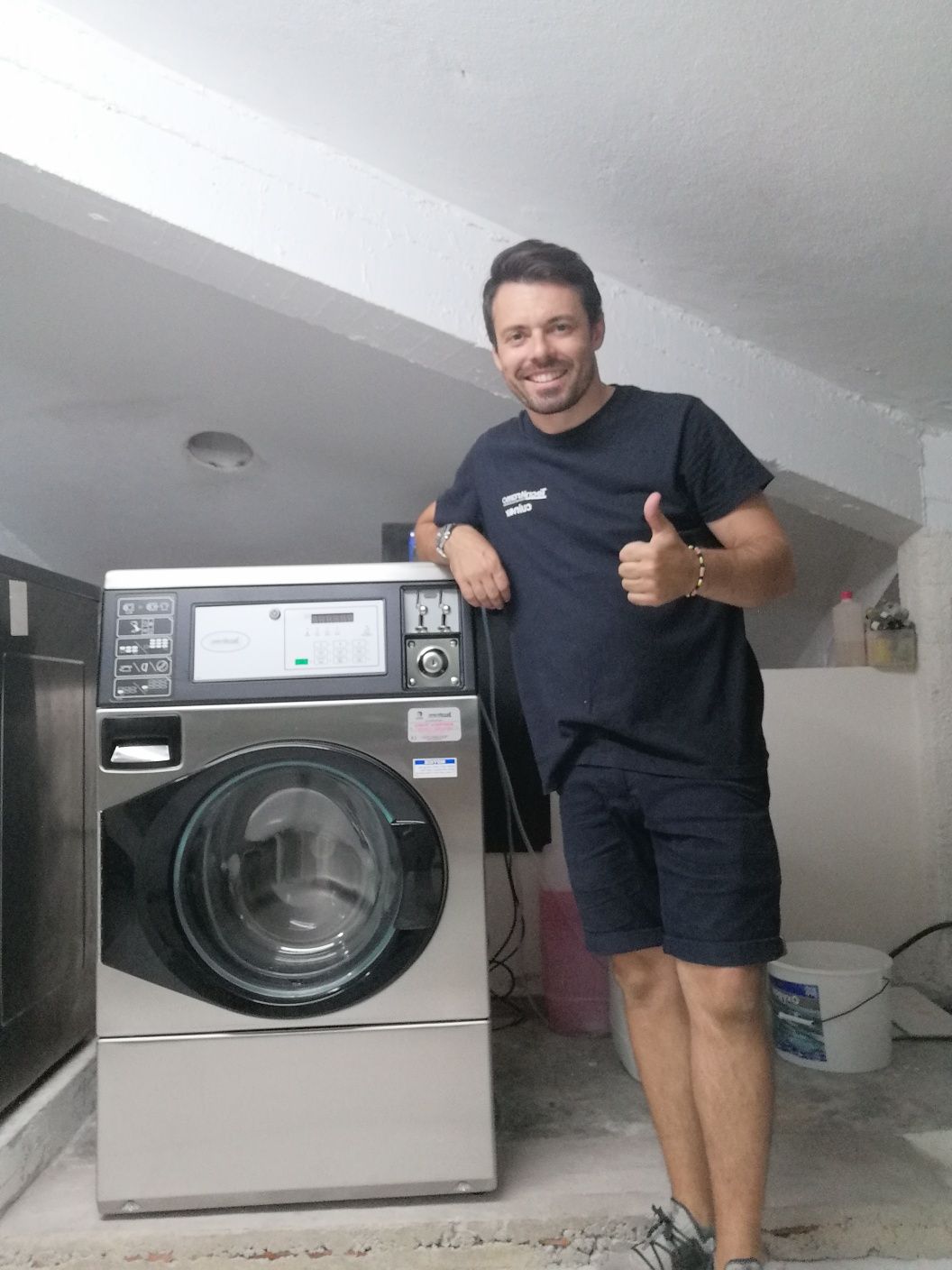 Máquina de lavar roupa Self-service lares Residências Sénior