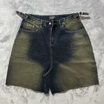 Шорти джинсові Balenciaga Ripple jeans