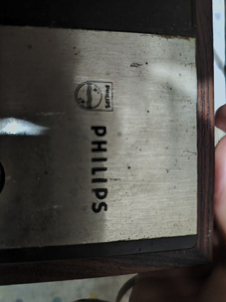 Gira-discos mala com coluna da marca Philips