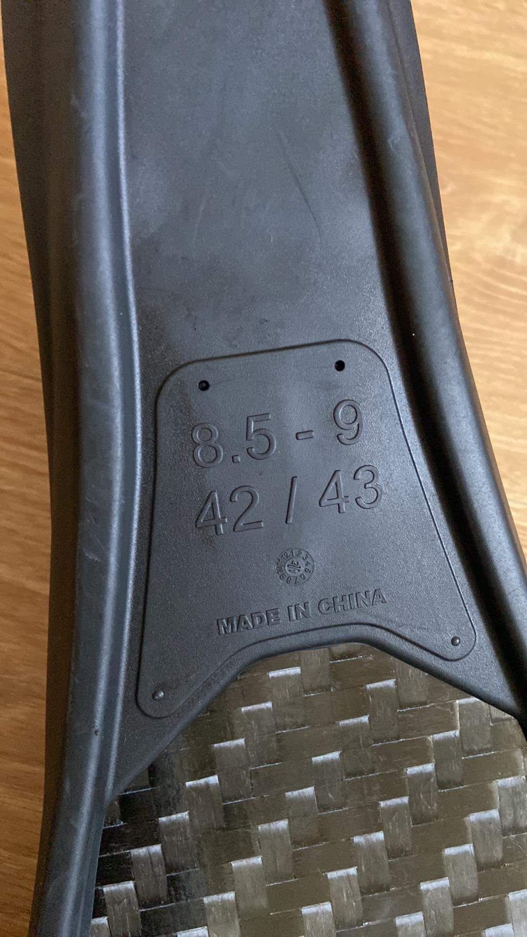 C4 Fast 400 barbatanas Utilizado uma vez