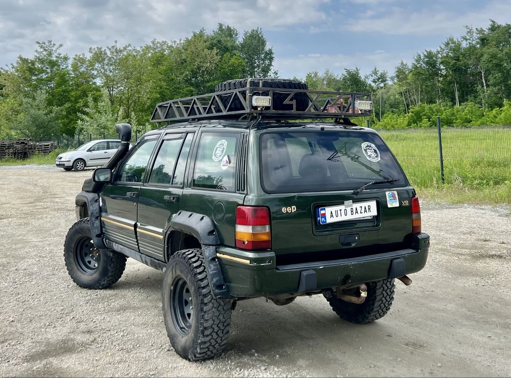 Jeep Grand Cherokee 5.2 * OFFROAD * Automat * Klima * Hak * LPG * 4x4