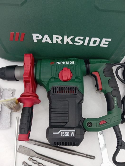 Перфоратор електричний Parkside PBH 1550 C1, перфератор, парксайд, дри