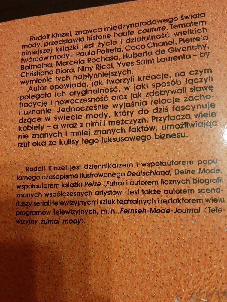 Królowie mody Rudolf Kinzel