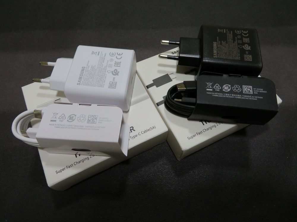Kit Carregador Corrente Rápido 45W + Cabo Dados USB-C - Samsung