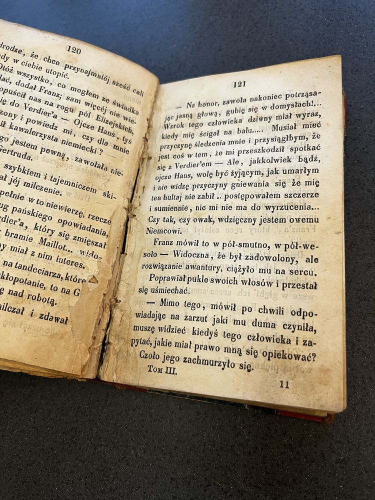 Zestaw 2 książe starych Syn Szatana Tom 3 i 4 1847r