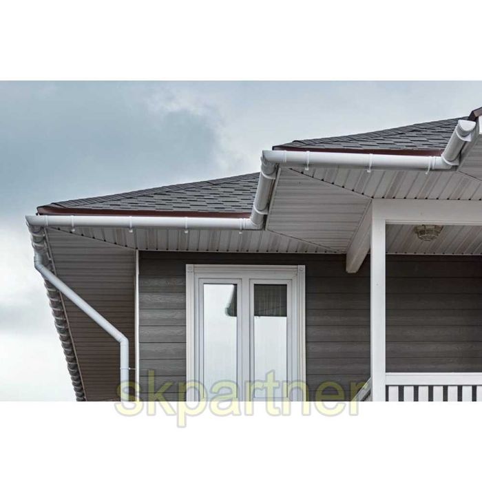 Водосточная система Alta Profil, Пластиковый водосток на крышу Regenau