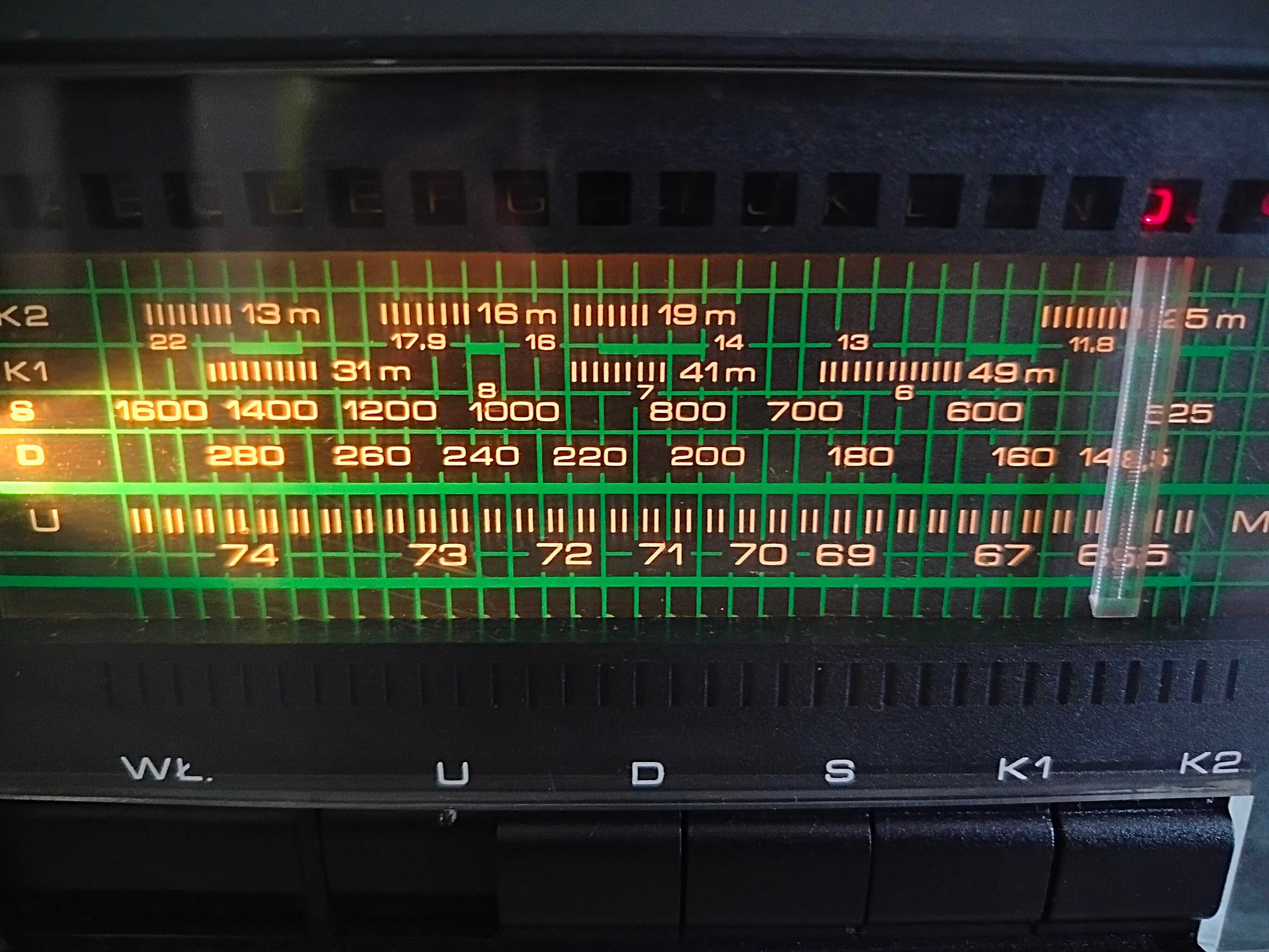 radio unitra Sudety R 208 przestrojony 88-108 MHz