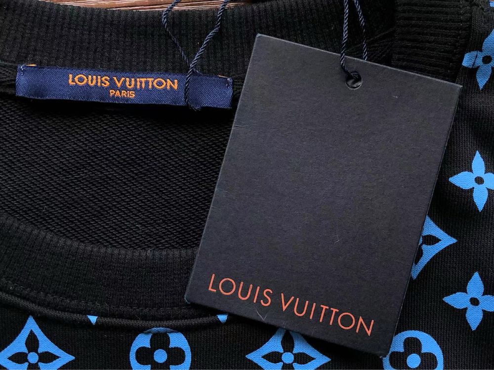 Bluza Louis Vuitton LV Niebiesko/Czarna