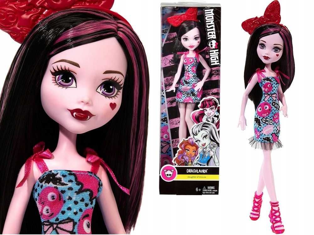 Monster High DRACULAURA EMOJI lalka NOWA Mattel MH DTD90 DVH18