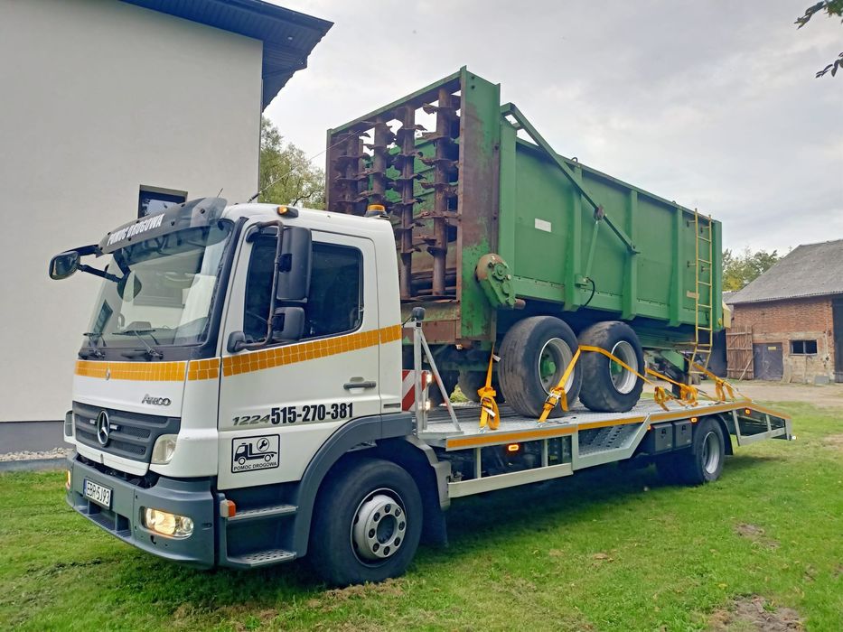 Mercedes Atego 1224 ,1218 Autolaweta Pomoc Drogowa Laweta Nowy Najazd