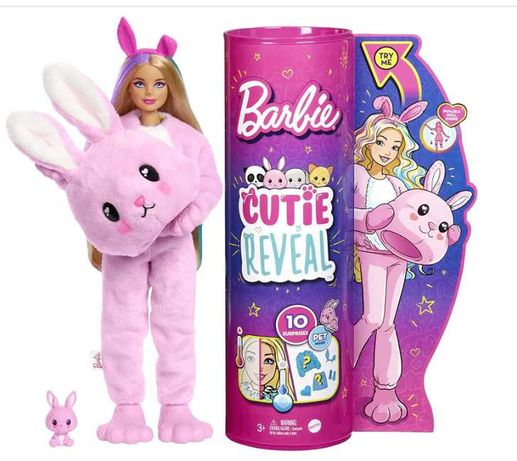 Барбі сюрприз Колор Ревіл Зайчик Кролик Barbie Cutie Reveal Bunny