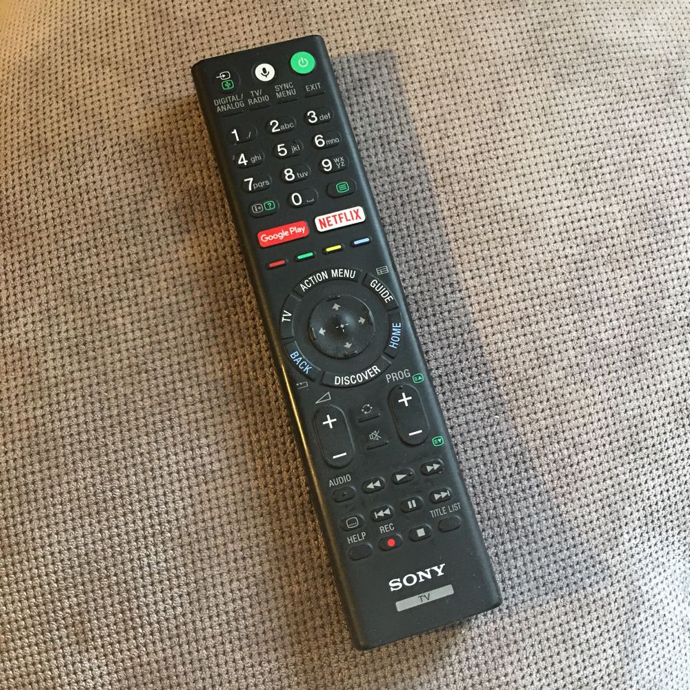 Pilot głosowy sony tv RMF TX200E