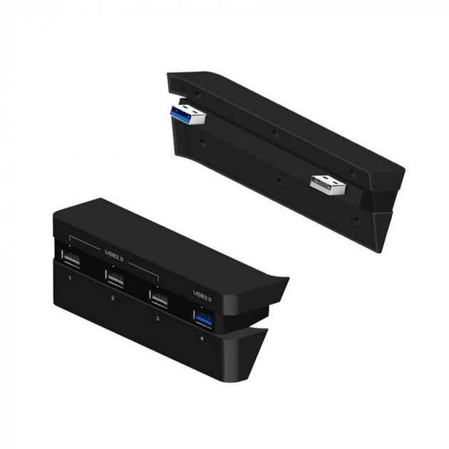 USB Hub 4 порти USB Dobe для Sony Playstation 4 PS4 slim