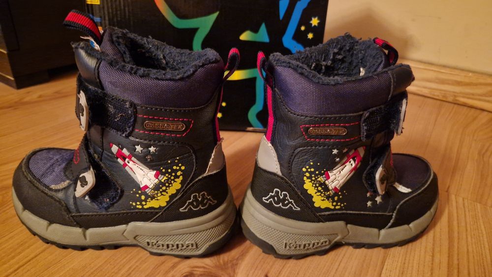 Świecące kozaki chłopięce Kappa rozm. 26