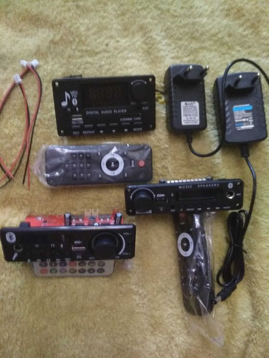 Усилитель Блютуз ВТ-998, АК-170, ZK-MT21, YS-T50L, 2-х, 4-х канальный.