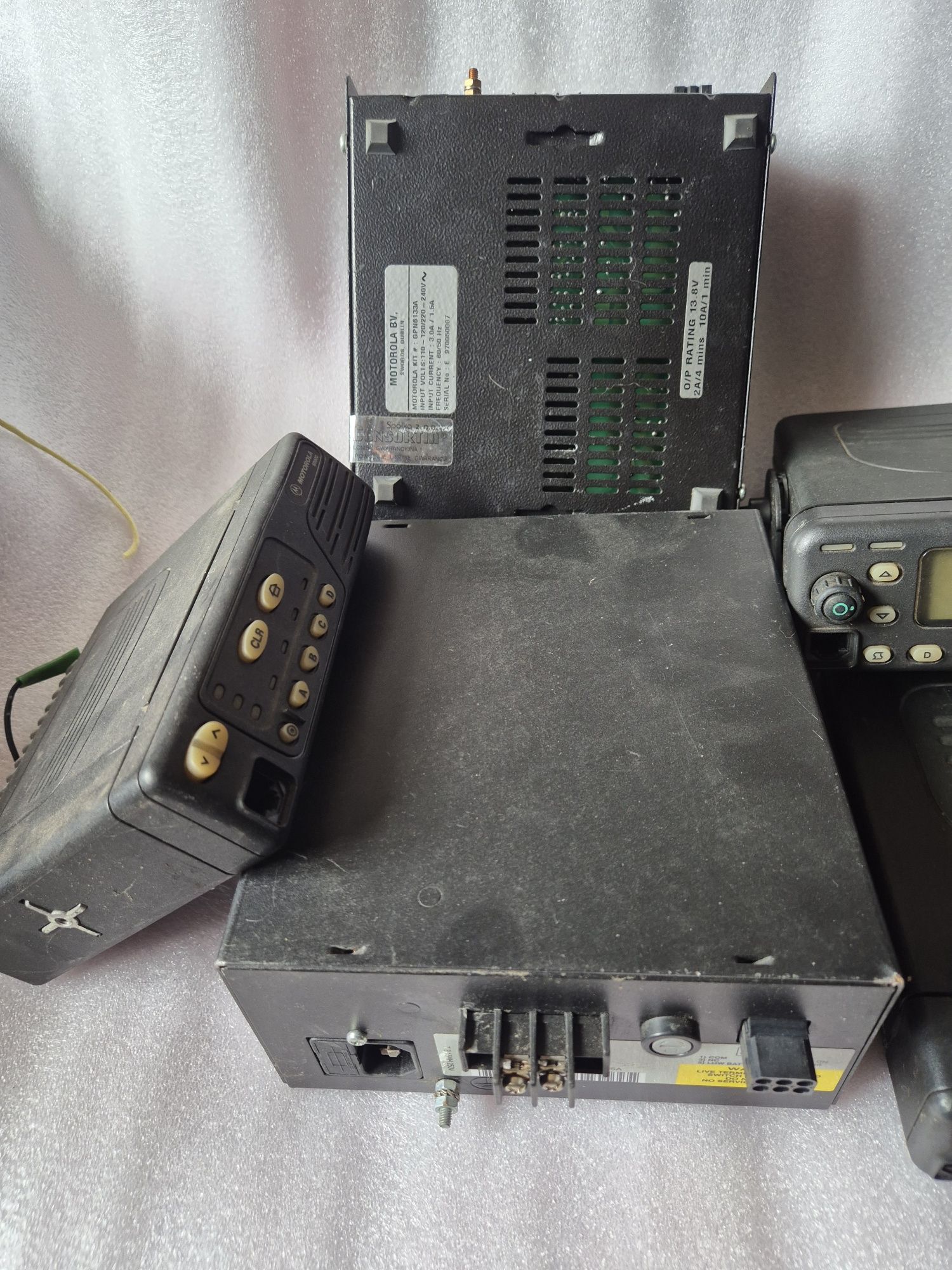 Radiotelefon Motorola Radius - mega zestaw!