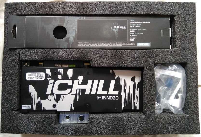 видеокарта Inno3D GeForce RTX 2080 Ichill Frostbite