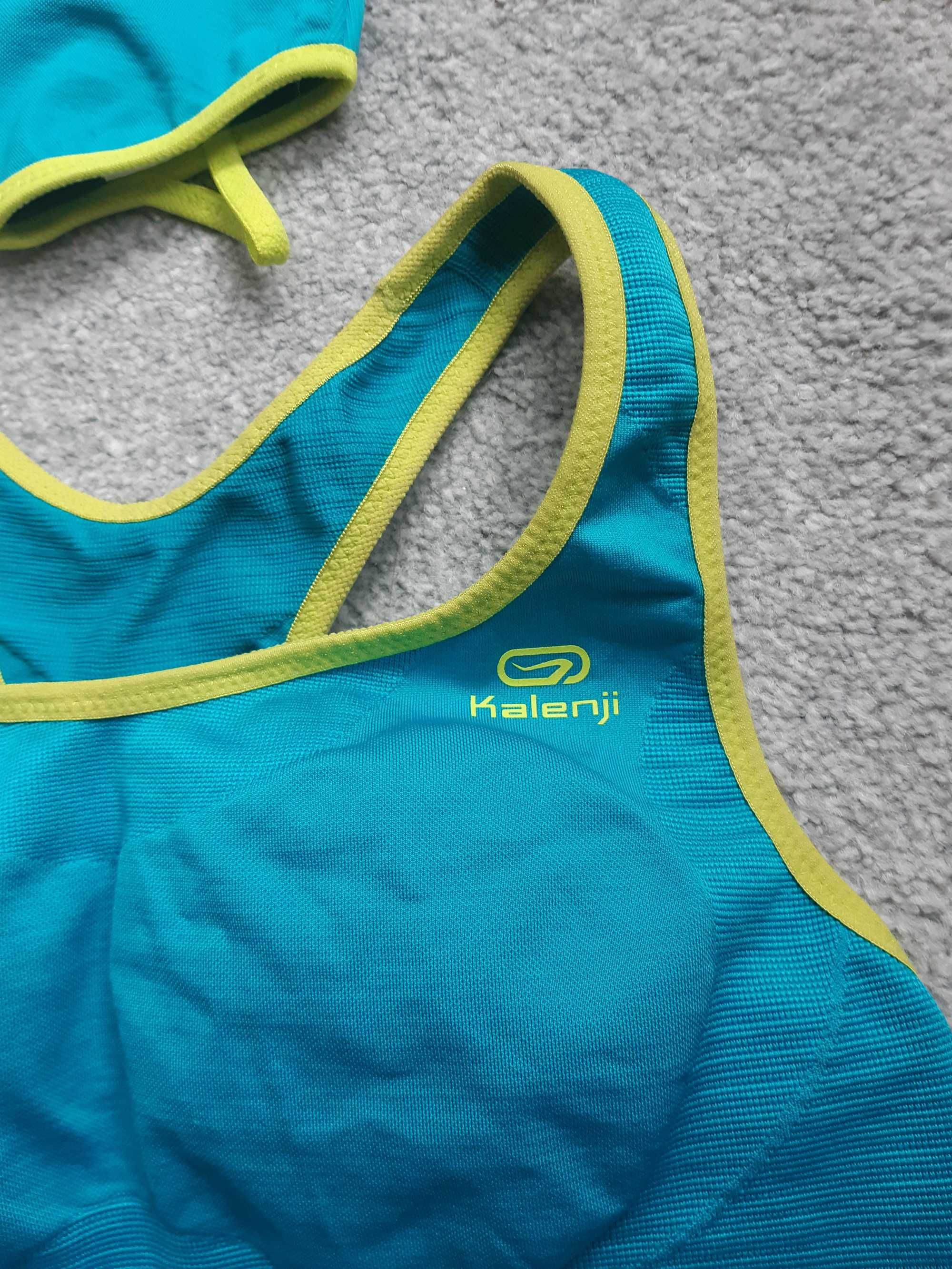 Niebieski Stanik sportowy S/M