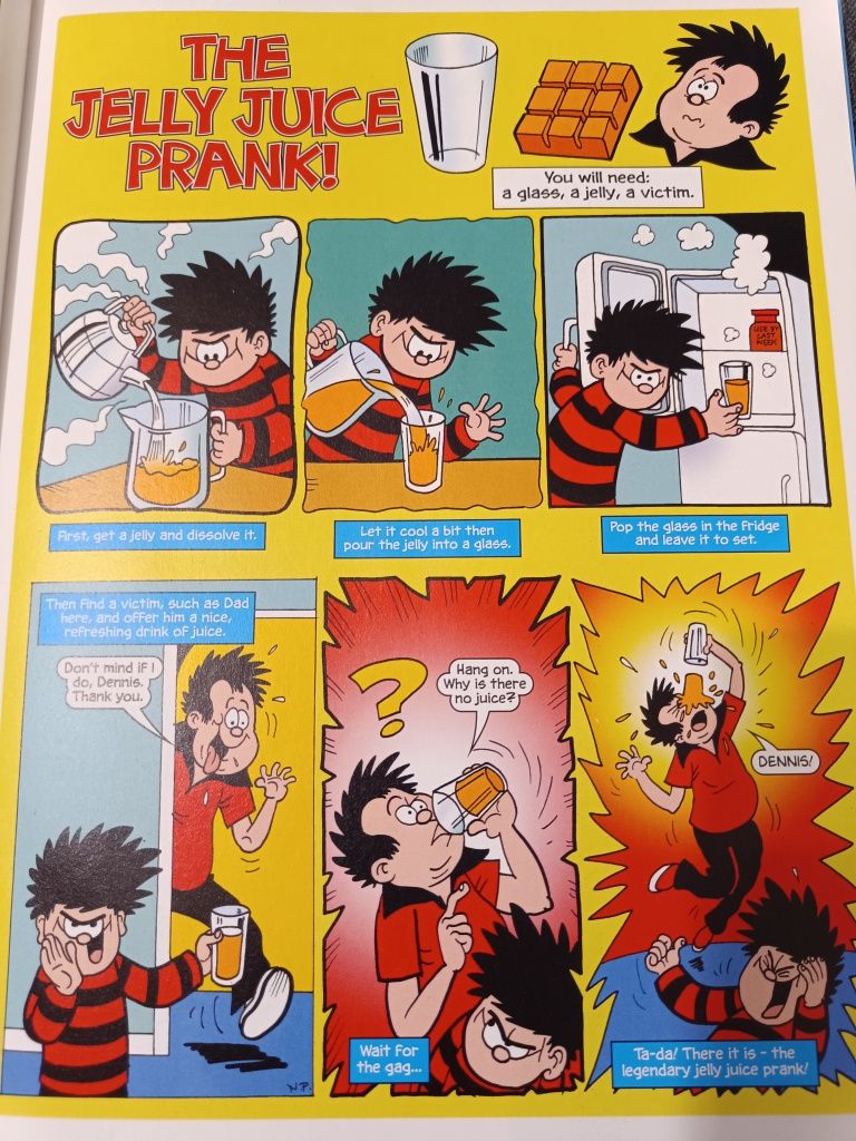 Komiks Beano wersja angielska twarda oprawa 50 stron