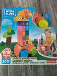 Klocki mega bloks żyrafa licz i jedź Fisher Price