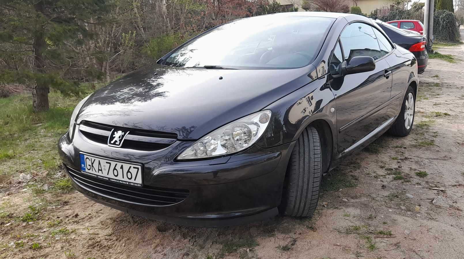 Peugeot 307 CC 2.0 benzyna 136km niski przebieg stan bdb