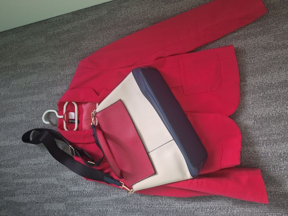 Żakiet I torebka zestaw