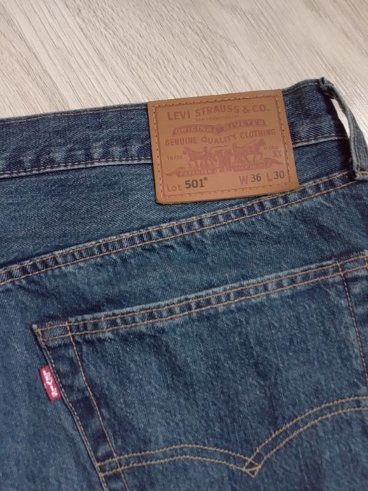 Levi's 501 W36 L30 spodnie dżinsowe