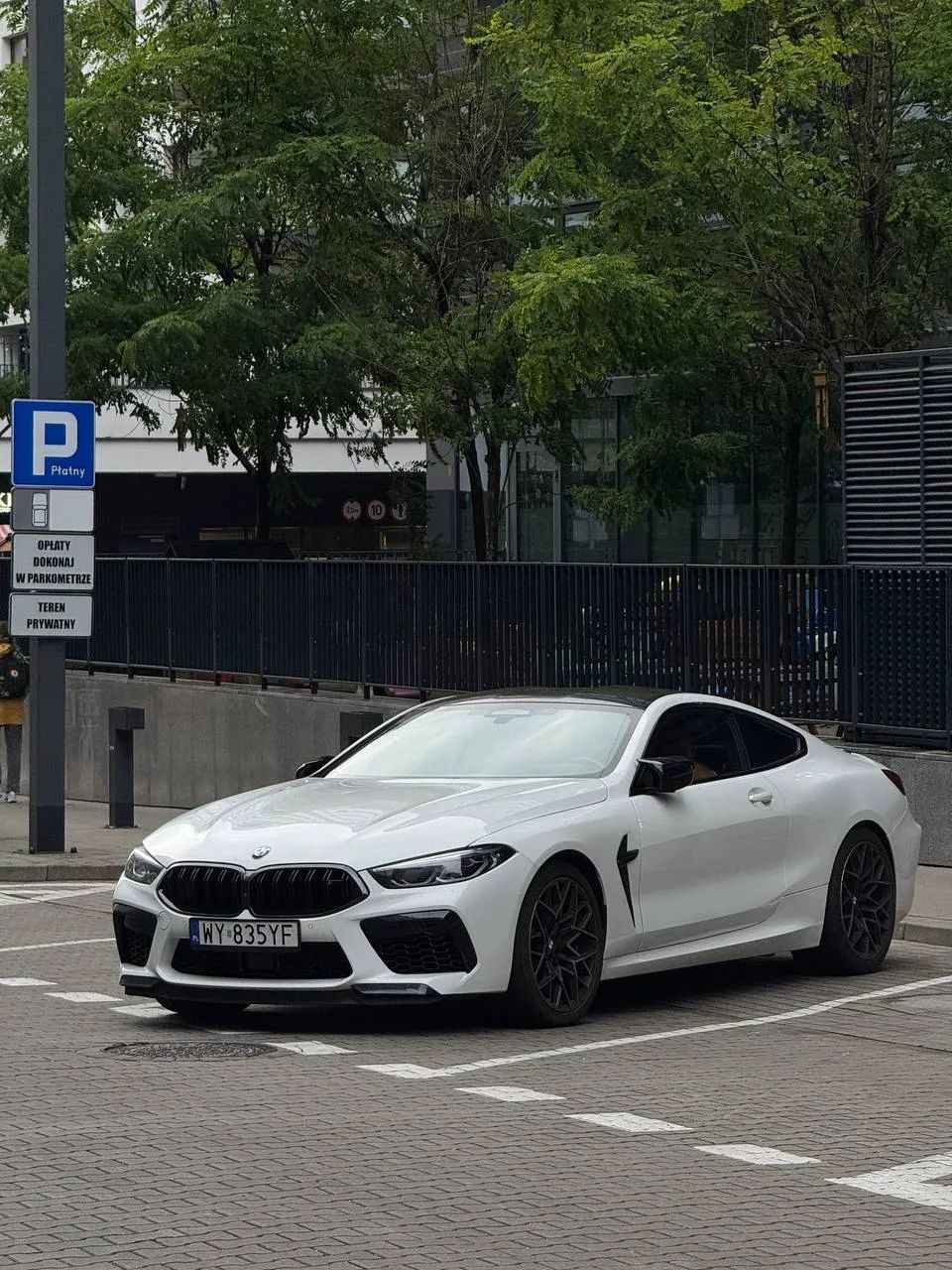 BMW M8 competition , carbon core